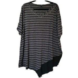 Women's Tunic Assymetric Hem  Size 3X